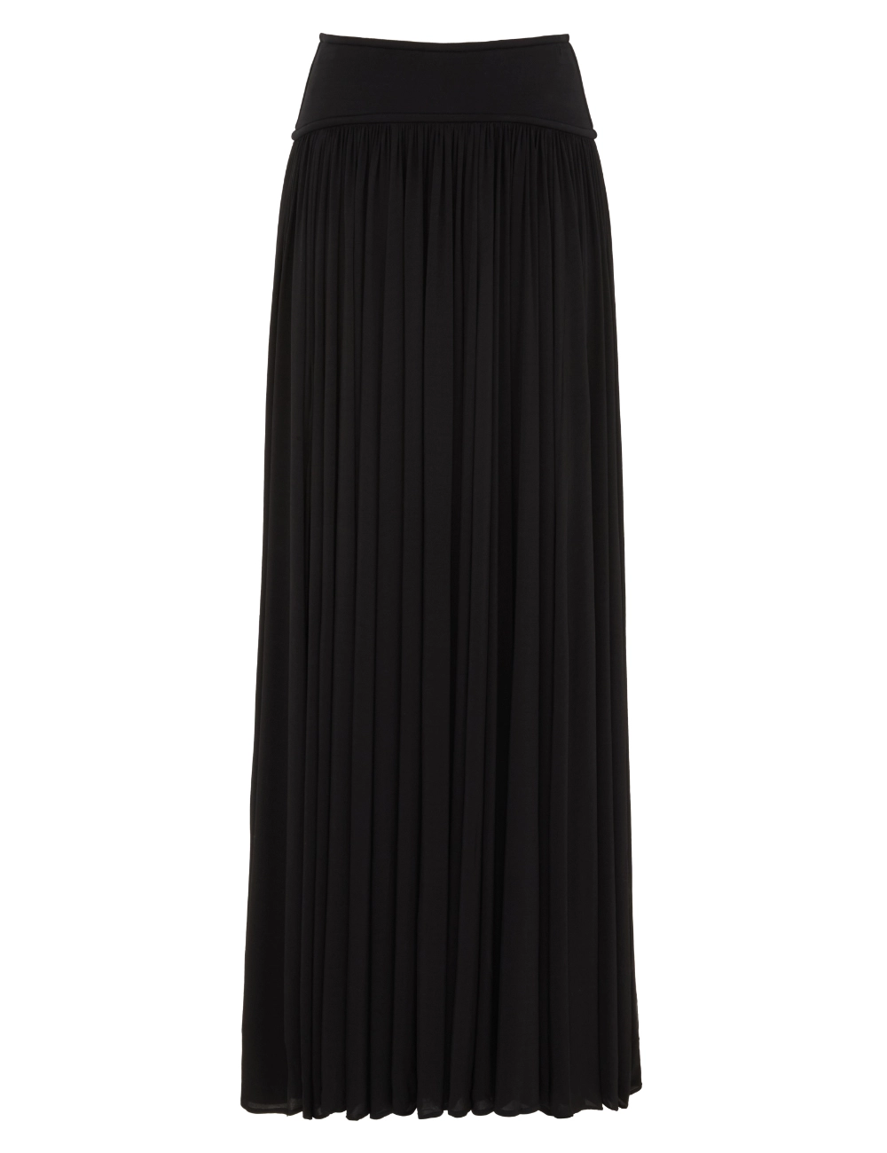 Hypnotic Gathered Maxi Skirt