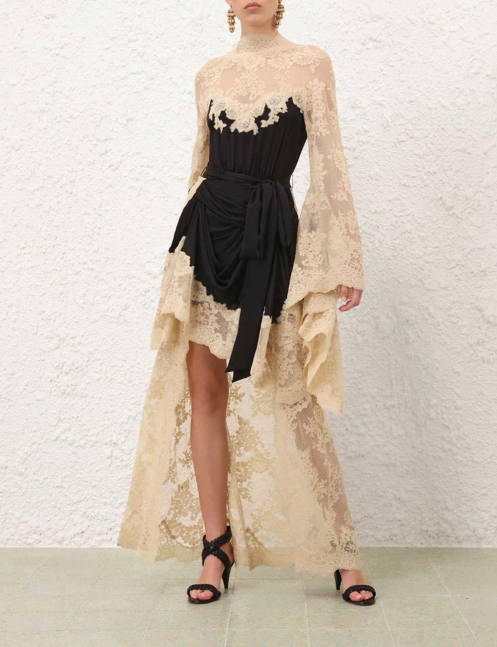 Hypnotic Satin Drape Dress 3 Hypnotic Satin Drape Dress