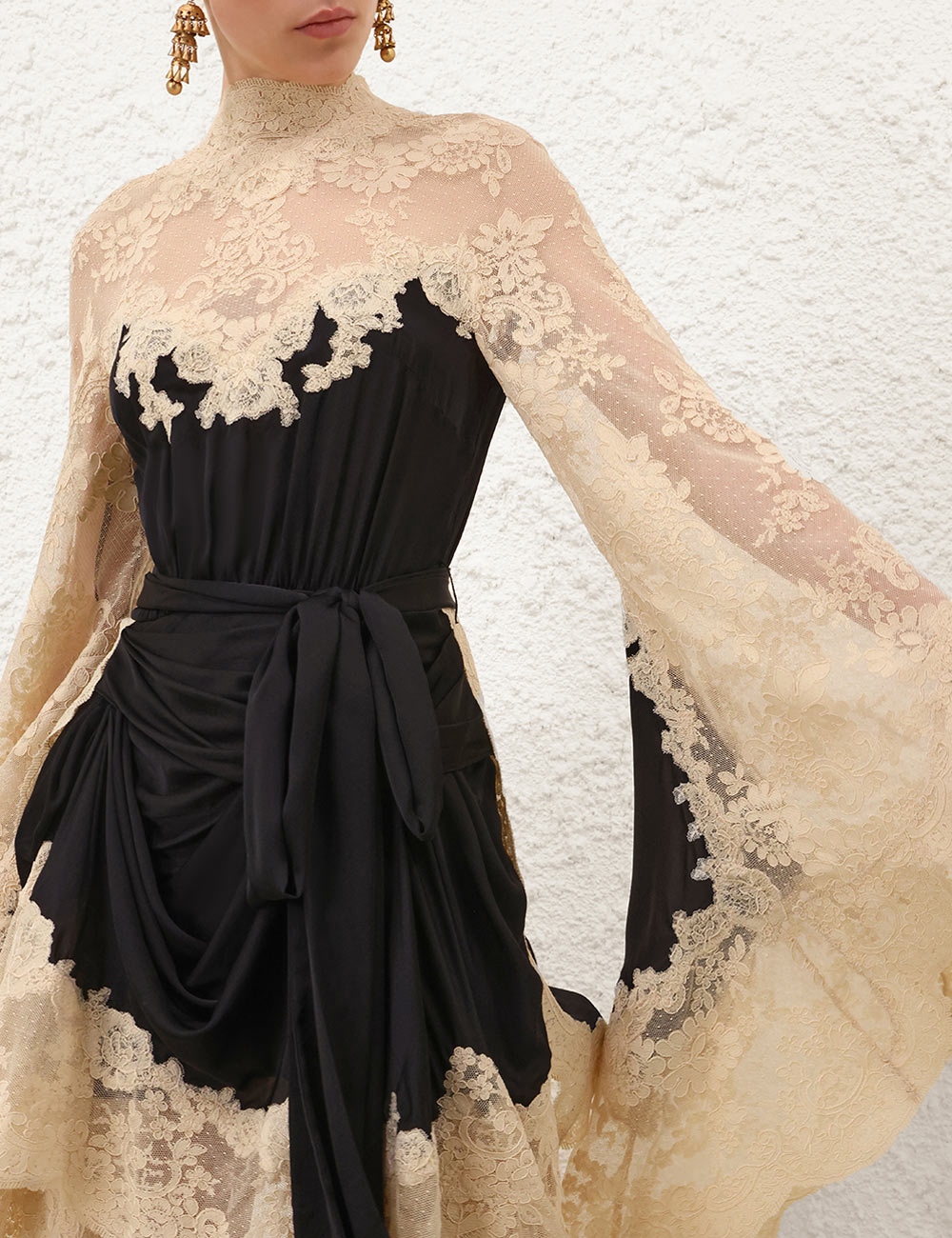 Hypnotic Satin Drape Dress 6 Hypnotic Satin Drape Dress