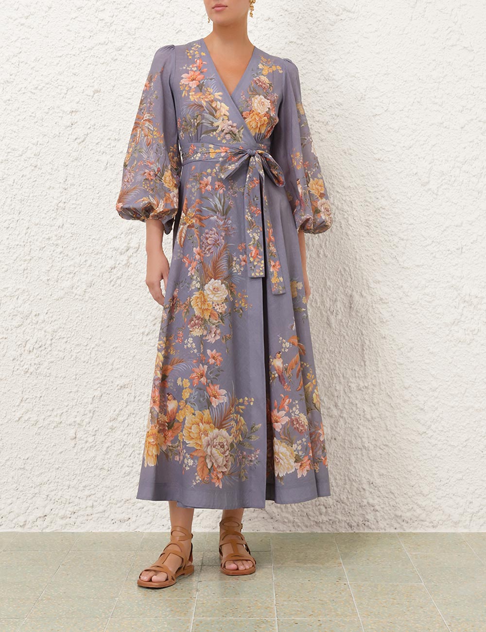 Tallow Wrap Midi Dress 3 Tallow Wrap Midi Dress