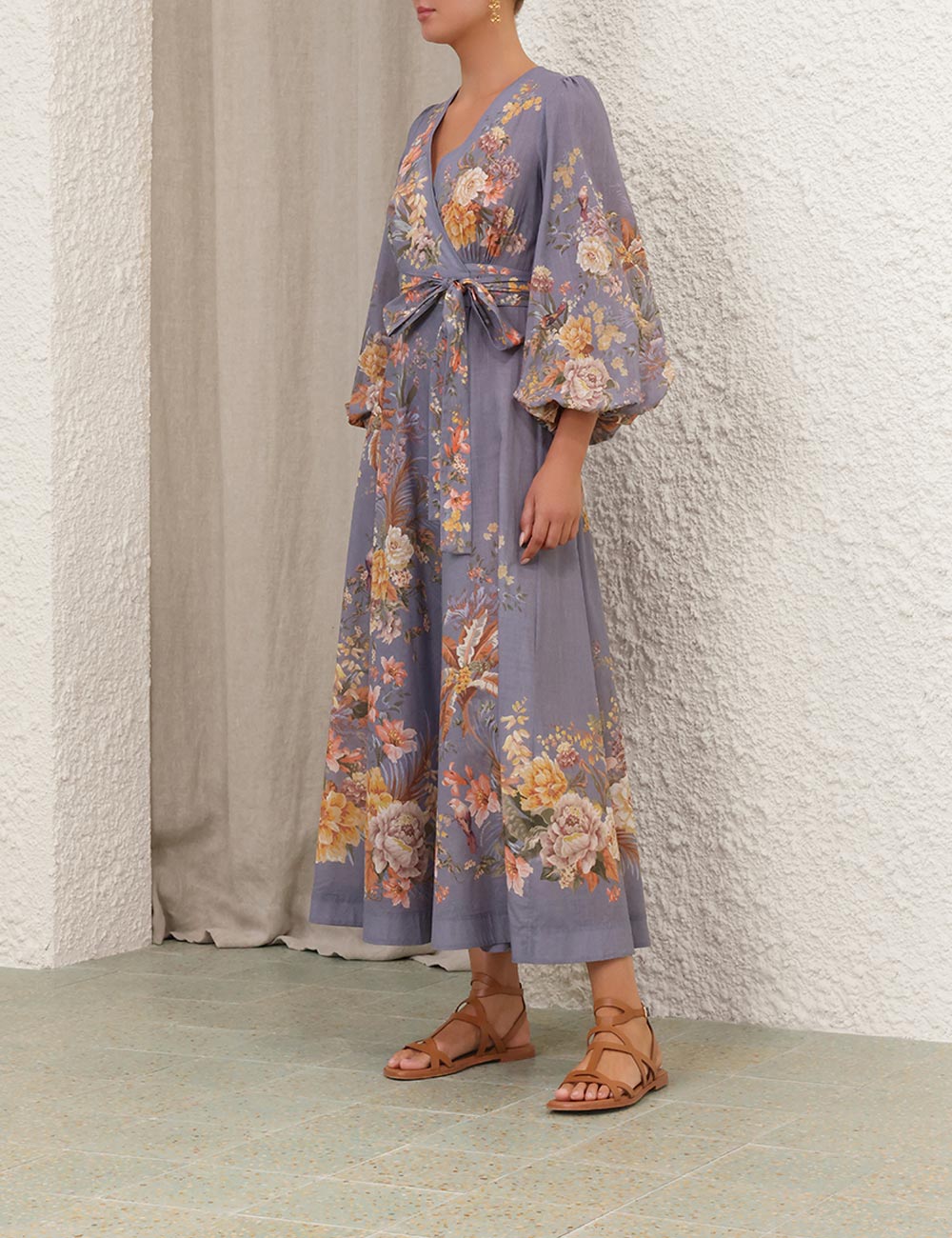 Tallow Wrap Midi Dress 4 Tallow Wrap Midi Dress