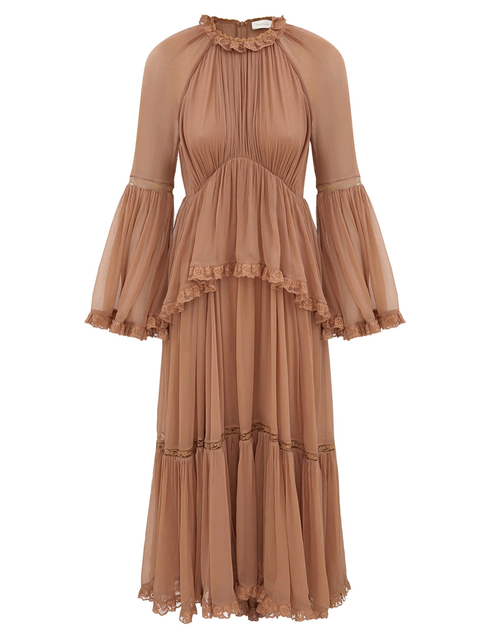 Hypnotic Peplum Flutter Dress