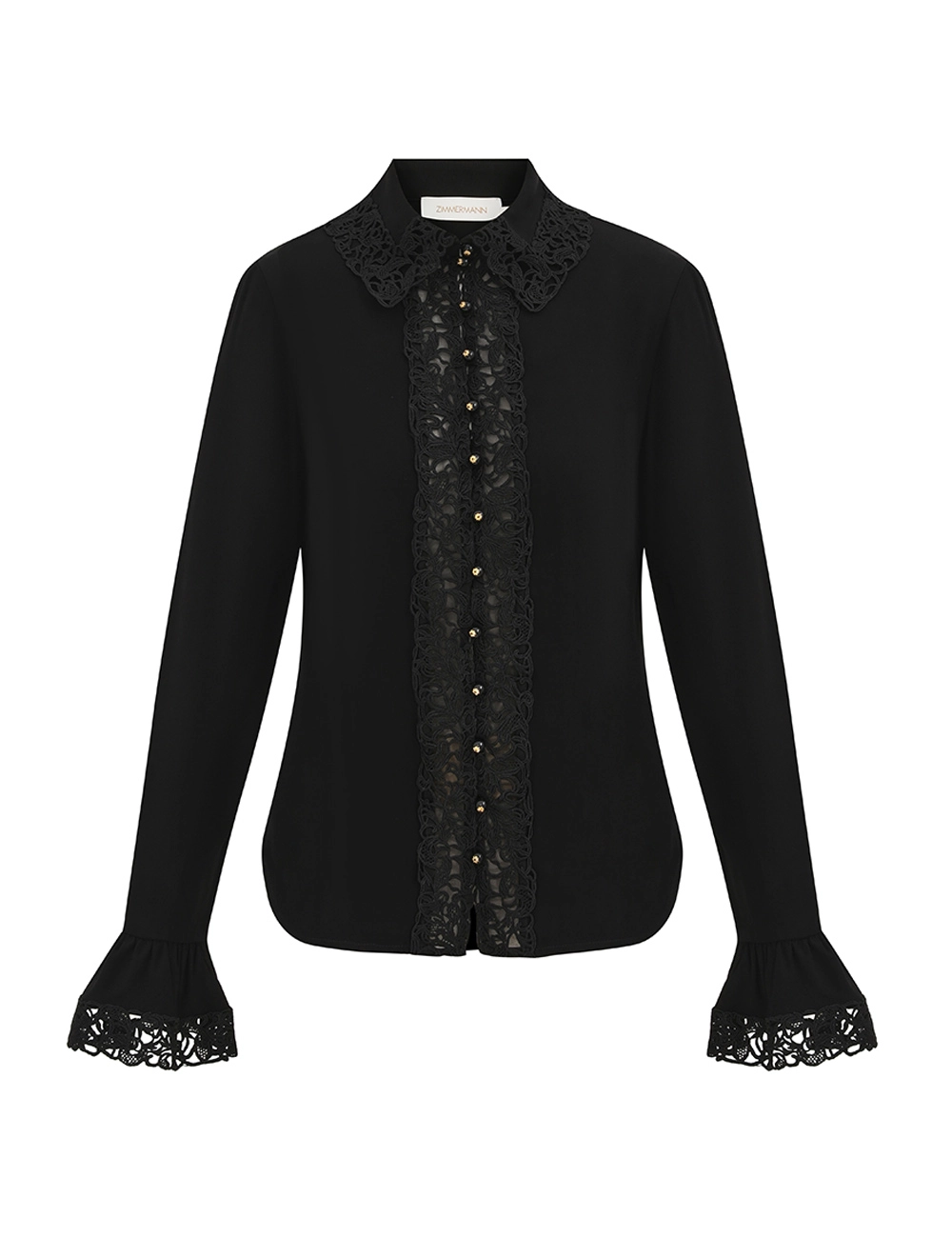 Lace Trim Shirt