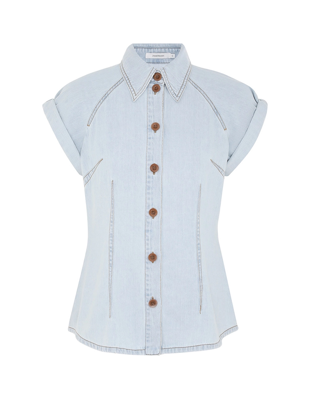 Tallow Denim Blouse